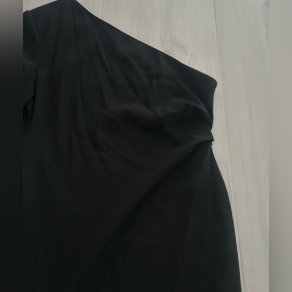 NEW Rag & Bone Neeva Japanese Crepe One shoulder Dress Size 12 - Picture 8 of 12